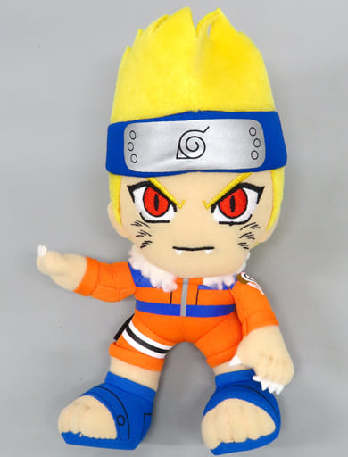 駿河屋 -<中古>うずまきナルト ポーズがついてるよぬいぐるみ~九尾の 駿河屋 -<中古>うずまきナルト ポーズがついてるよぬいぐるみ~九尾の