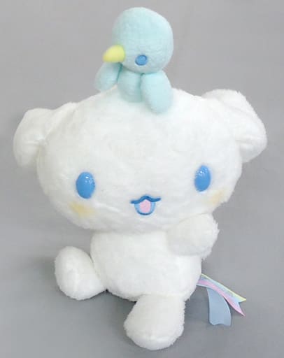 シナモン(水色のとり乗せ) ぬいぐるみ 「シナモロール」 ふわふわシナモロール展限定 シナモン(水色のとり乗せ) ぬいぐるみ 「シナモロール」 ふわふわシナモロール展限定