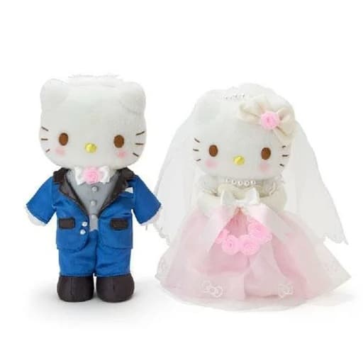 駿河屋 -<中古>ハローキティ&ディアダニエル ぬいぐるみセット