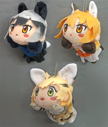 全3種セット 寝そべりぬいぐるみ”ギンギツネ&キタキツネ&スナネコ” 「けものフレンズ」 全3種セット 寝そべりぬいぐるみ”ギンギツネ&キタキツネ&スナネコ” 「けものフレンズ」