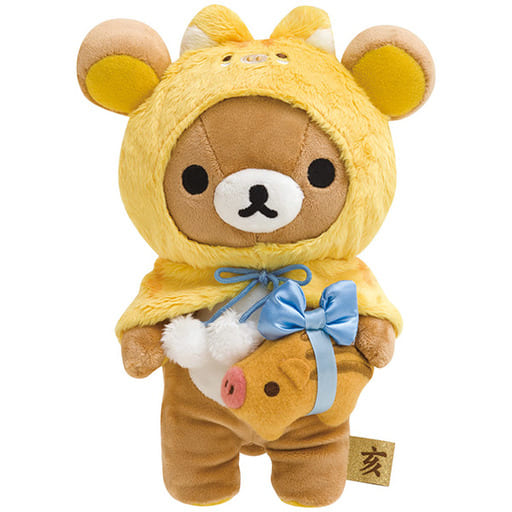 駿河屋 -<新品/中古>リラックマ(亥/2019年) お正月ぬいぐるみ