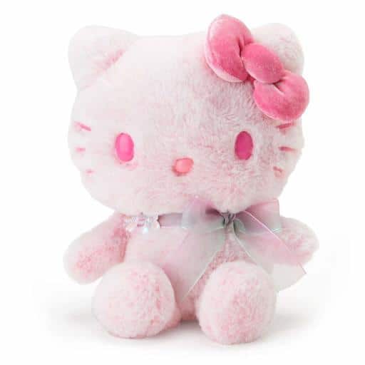 駿河屋 -<新品/中古>ハローキティ サクラドールぬいぐるみ 桜デザイン