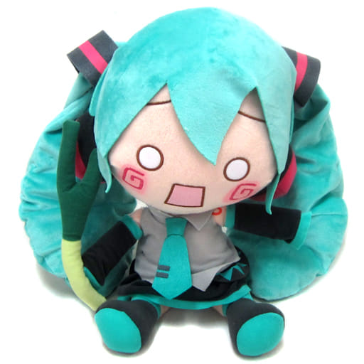 初音ミク メガジャンボぬいぐるみ ナチュラル 非売品 プライズ限定