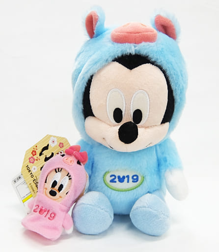 駿河屋 買取 ベビーミッキー 亥 干支ぬいぐるみ19 ディズニー 東京ディズニーリゾート限定 ぬいぐるみ