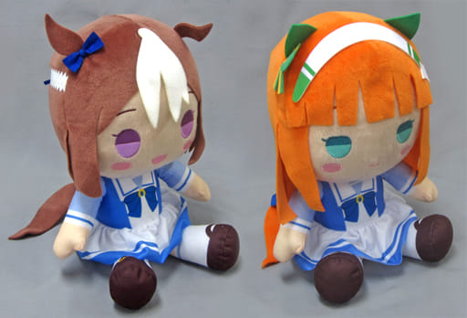 駿河屋 - 【買取】全2種セット フォルメイツぬいぐるみXL 「ウマ娘