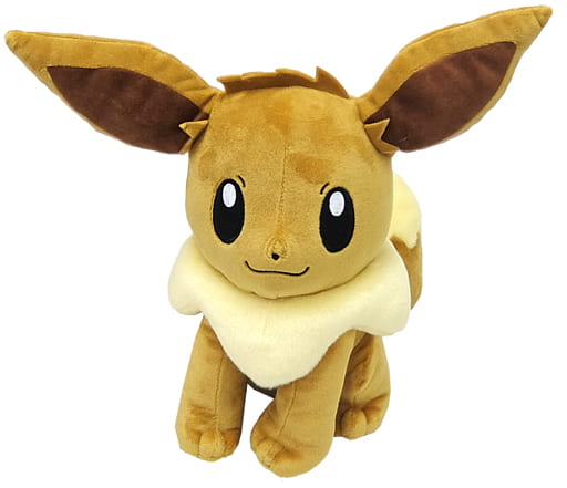 駿河屋 中古 等身大イーブイ ノーマル ぬいぐるみ ポケットモンスター ポケモンセンター限定 ぬいぐるみ