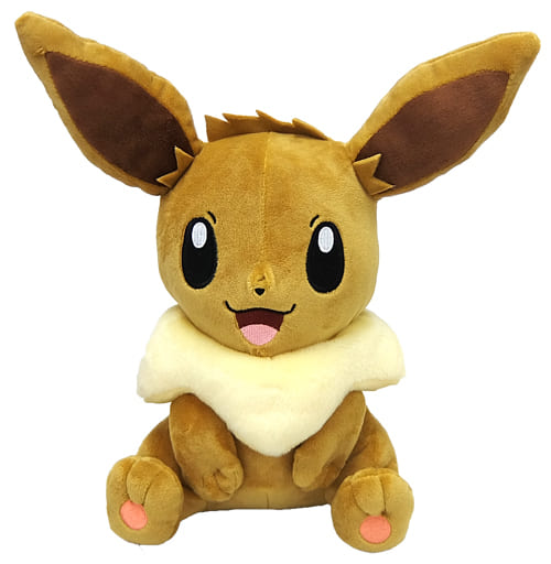 駿河屋 中古 等身大イーブイ おすわり ぬいぐるみ ポケットモンスター ポケモンセンター限定 ぬいぐるみ