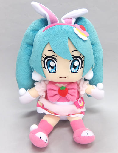 初音ミクコラボ ぬいぐるみ キュアホイップ 宇佐美いちか キュアフレンズ