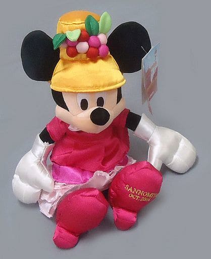 駿河屋 -<中古>ミニーマウス(ピンクドレス) ぬいぐるみ 「ディズニー