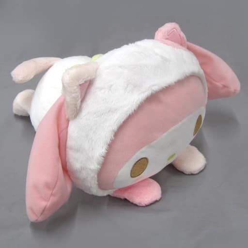 駿河屋 -<中古>ねころがり こねこねこBIGぬいぐるみ 「マイメロディ