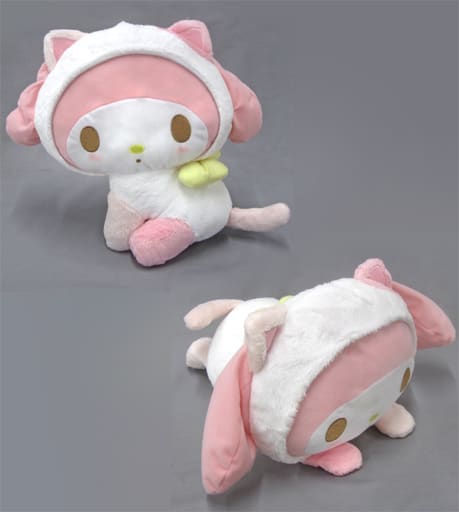 駿河屋 -<中古>全2種セット こねこねこBIGぬいぐるみ 「マイメロディ