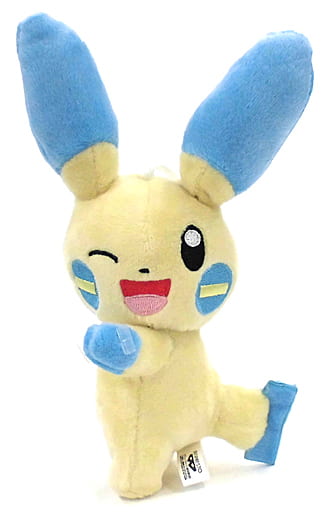 駿河屋 中古 マイナン ほぺぴた ぬいぐるみ ピチュー ヒメグマ プラスル マイナン ポケットモンスター ぬいぐるみ