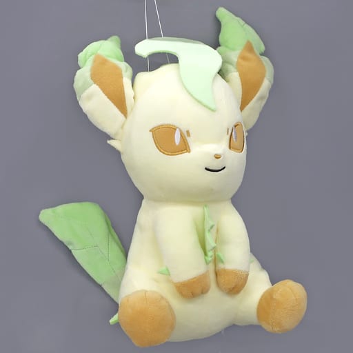 駿河屋 中古 リーフィア でっかいぬいぐるみ リーフィア グレイシア ゆったりリラックス ポケットモンスター ぬいぐるみ