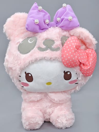 駿河屋 中古 パンダ ハローキティ ピンク ふわふわパールbigぬいぐるみ ハローキティ ぬいぐるみ 駿河屋 中古 パンダ ハローキティ ピンク ふわふわパールbigぬいぐるみ ハローキティ ぬいぐるみ