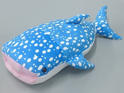 駿河屋 中古 ジンベエザメ ブルー 60cm ぬいぐるみ 横浜 八景島シーパラダイス限定 ぬいぐるみ