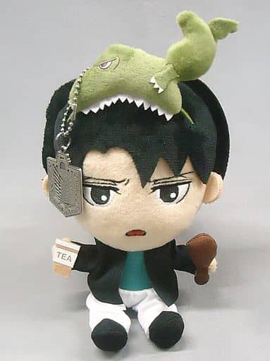 リヴァイ ぬいぐるみキーチェーン(中) 「進撃の巨人」 ユニバーサル・スタジオ・ジャパン限定 リヴァイ ぬいぐるみキーチェーン(中) 「進撃の巨人」 ユニバーサル・スタジオ・ジャパン限定