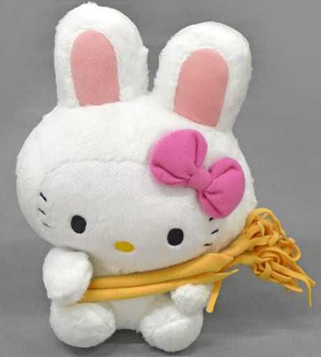 駿河屋 -<中古>キティ(うさぎ) ぬいぐるみ(M) 「ハローキティ」 箱根