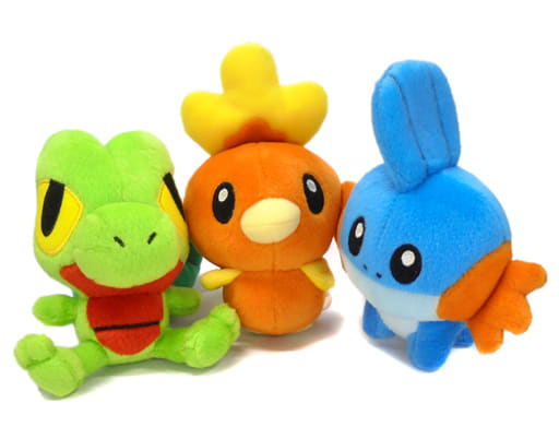 今季一番 ぬいぐるみ ポケモン ポケドール ミズゴロウ アチャモ キモリ