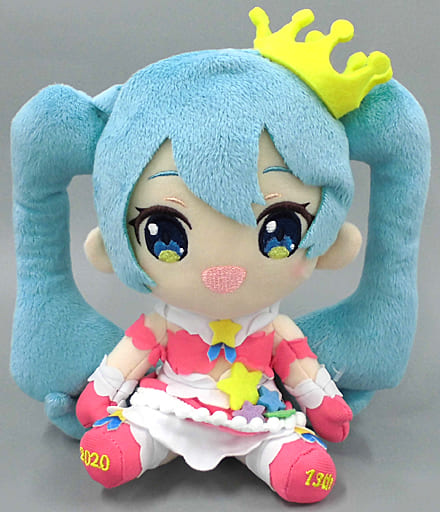 駿河屋 中古 ケーキ バースデーぬいぐるみ ver キャラクター ボーカル シリーズ01 初音ミク ぬいぐるみ