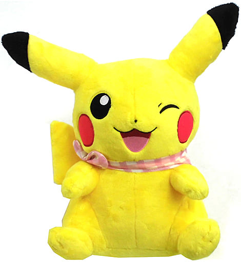 駿河屋 中古 ほっぺぎゅっ ピカチュウぬいぐるみ 一番くじ Pokemon Anytime Sunny Picnic A賞 ぬいぐるみ