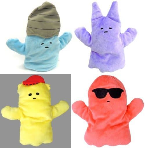 駿河屋 -<中古>全4種セット パペット 「KEYTALK MONSTER」 アドアーズ