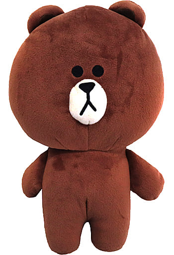 駿河屋 中古 ブラウン Plush Doll ぬいぐるみ Line Friends セイコーマート限定 ぬいぐるみ