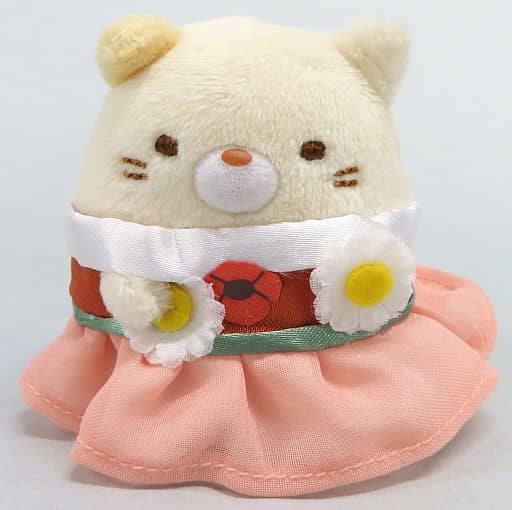 駿河屋 -<中古>ねこ(ルノワール/ヒナギクを持つ少女) てのりぬいぐるみ