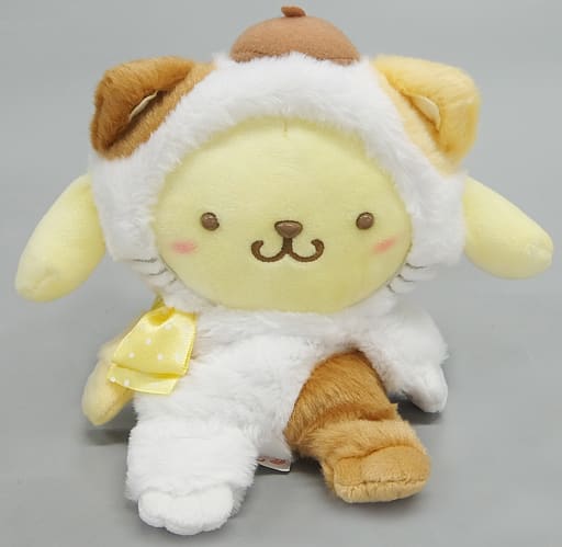駿河屋 -<中古>ポムポムプリン(こねこねこ) ぬいぐるみ 「サンリオ