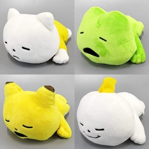 全4種セット ぬいぐるみ~うさぎの家の上でひるねする会~そのよん 「にしむらゆうじ作品」 全4種セット ぬいぐるみ~うさぎの家の上でひるねする会~そのよん 「にしむらゆうじ作品」