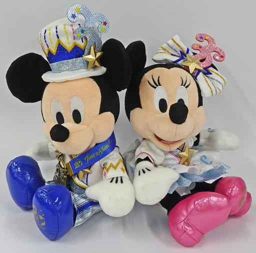 東京ディズニーランド20周年　ミッキー　ミニー　タグ付き　ぬいぐるみ