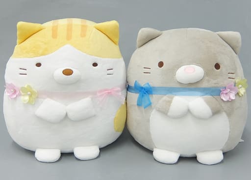 【レア・新品タグ付】すみっコぐらし ねこのきょうだい トラ グレー マスコット