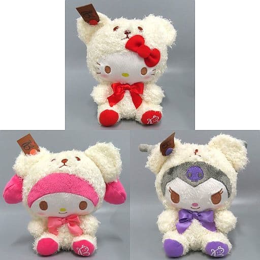 【新品】サンリオ✧ベイビーコトンぬいぐるみ 3種セット