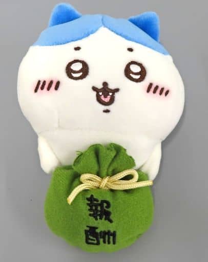 報酬袋ハチワレ デスクトップから見守るひっかけぬいぐるみ 「ちいかわ なんか小さくてかわいいやつ」 報酬袋ハチワレ デスクトップから見守るひっかけぬいぐるみ 「ちいかわ なんか小さくてかわいいやつ」