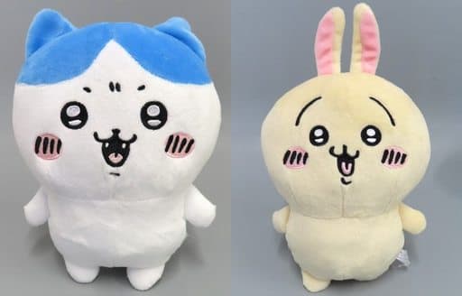 全2種セット ボイス付きぬいぐるみ~ハチワレ&うさぎ~ 「ちいかわ なんか小さくてかわいいやつ」 全2種セット ボイス付きぬいぐるみ~ハチワレ&うさぎ~ 「ちいかわ なんか小さくてかわいいやつ」