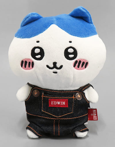 駿河屋 -<中古>ハチワレ(EDWIN/2022) ぬいぐるみ 「ちいかわ×EDWIN