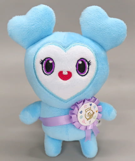 NAVELY LOVELYS ロゼット缶バッチ付きぬいぐるみ 「TWICE」 NAVELY LOVELYS ロゼット缶バッチ付きぬいぐるみ 「TWICE」