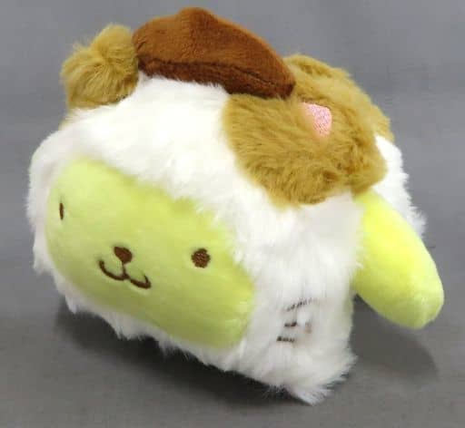 駿河屋 - 【買取】ポムポムプリン Happy Cat寝そべりぬいぐるみ2