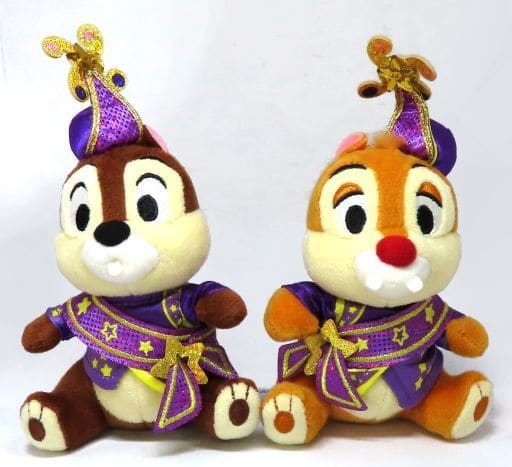 駿河屋 -<中古>チップ&デール(40周年衣装) ぬいぐるみバッジセット
