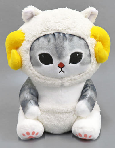 駿河屋 -<中古>ひつじにゃん BIGぬいぐるみ 「mofusand」(ぬいぐるみ)