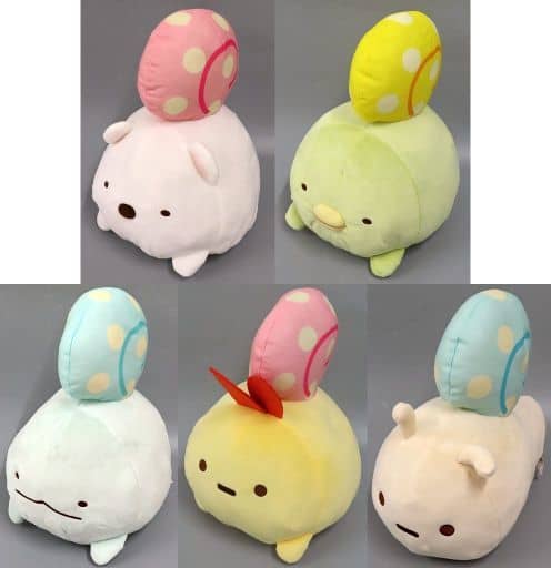 駿河屋 -<中古>全5種セット でんでんごっこぬいぐるみBIG 「すみっコ
