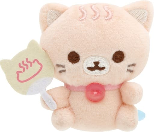 駿河屋 -<新品/中古>おゆにゃ てのりぬいぐるみ ねこねこの湯テーマ