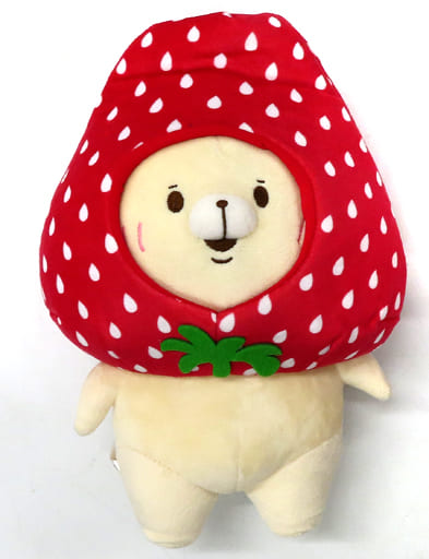 駿河屋 -<中古>くま ぬいぐるみ(いちご) 「ともだちはくま」(ぬいぐるみ) 駿河屋 -<中古>くま ぬいぐるみ(いちご) 「ともだちはくま」(ぬいぐるみ)