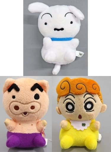 駿河屋 -<中古>全3種セット しりもっちょぬいぐるみvol.1 「クレヨン