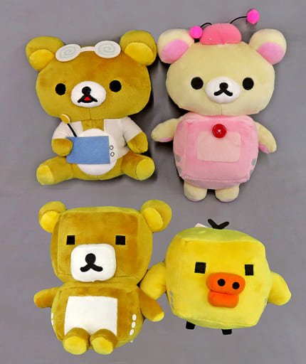 駿河屋 -<中古>全4種セット ロボットぬいぐるみ 「リラックマ 駿河屋 -<中古>全4種セット ロボットぬいぐるみ 「リラックマ