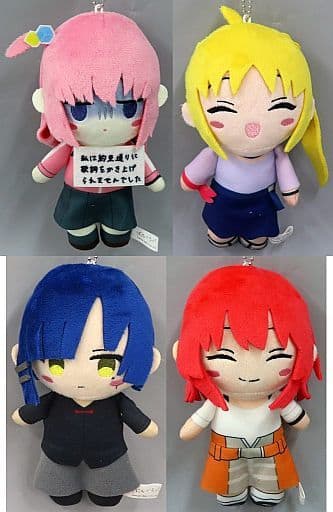 全4種セット デフォルメぬいぐるみ 私服ver. 「ぼっち・ざ・ろっく!」 全4種セット デフォルメぬいぐるみ 私服ver. 「ぼっち・ざ・ろっく!」