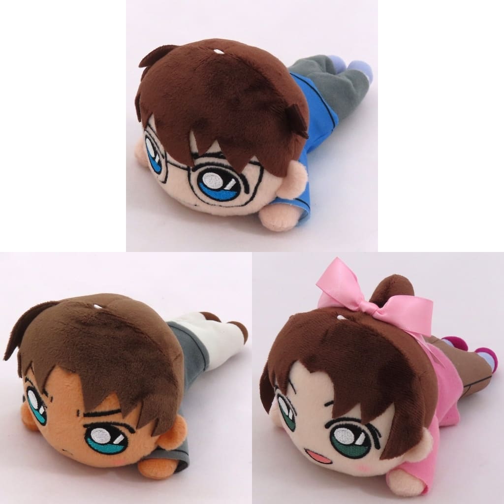 駿河屋 -<中古>全3種セット 寝そべりぬいぐるみ“コナン&平次&和葉 駿河屋 -<中古>全3種セット 寝そべりぬいぐるみ“コナン&平次&和葉