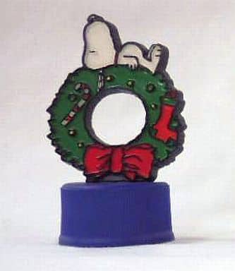 駿河屋 中古 25 Merry Chiristmas メリー クリスマス スヌーピー 第3弾 ペプシボトルキャップ ペットボトルキャップ