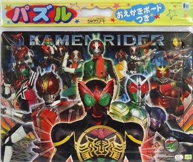 駿河屋 新品 中古 オール仮面ライダー B4パズル 55ピース 仮面ライダーオーズ パズル