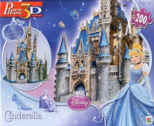 駿河屋 -<中古>シンデレラ城 「ディズニープリンセス」 パズル3D 立体