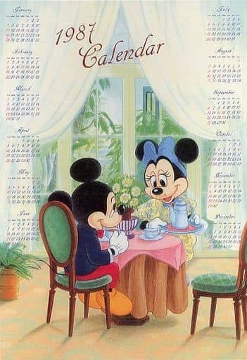 駿河屋 -<中古>1987 カレンダー 「ディズニー」 ジグソーパズル 1000